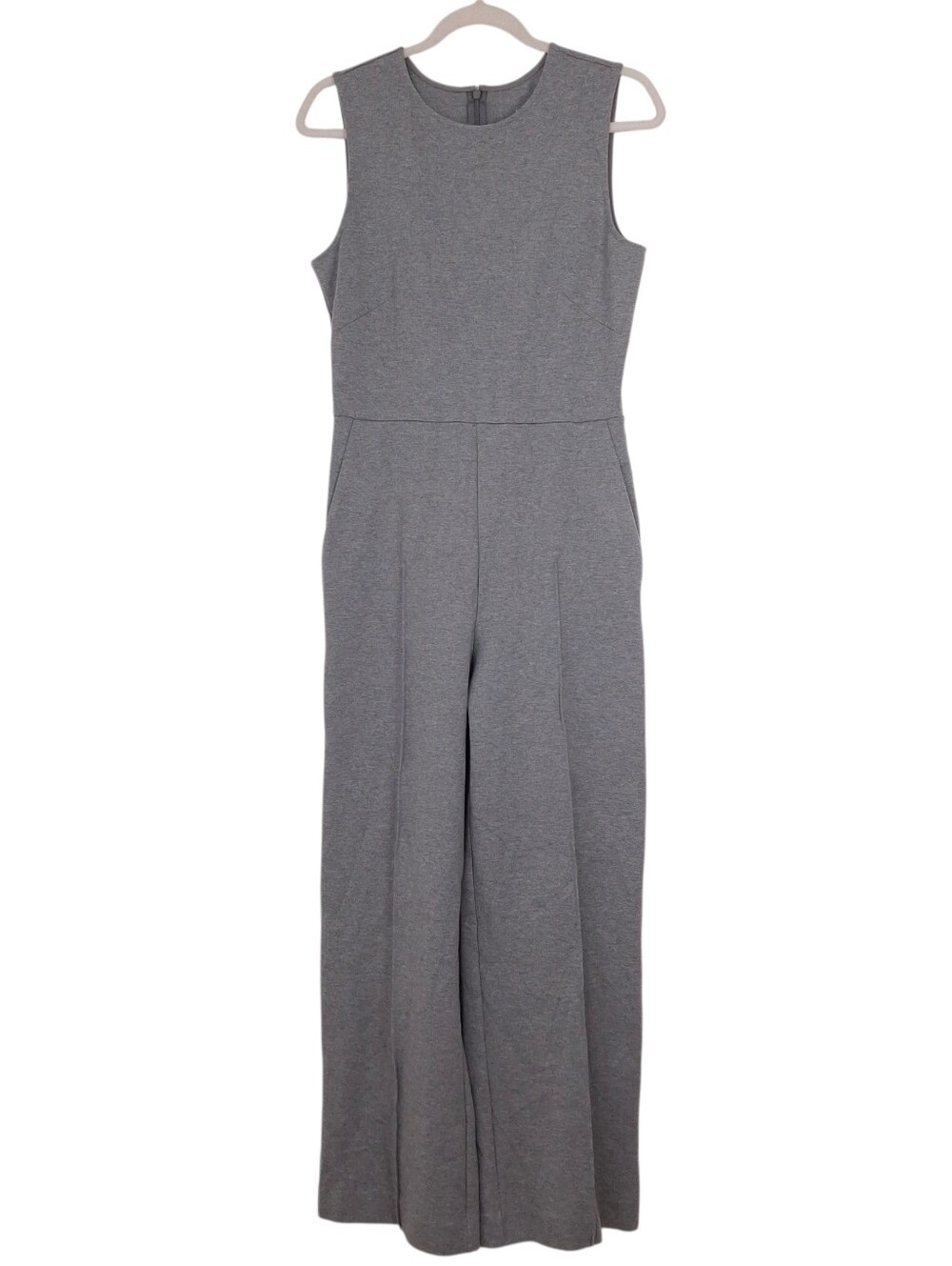 Everlane The Dream Jumpsuit Heather Grey organic cotton modal soft comfy fall